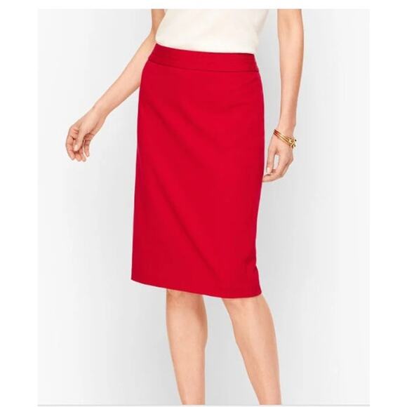 New NWT Talbots‎ Italian Luxe Knit Pencil Skirt Size 10 P - Picture 1 of 11